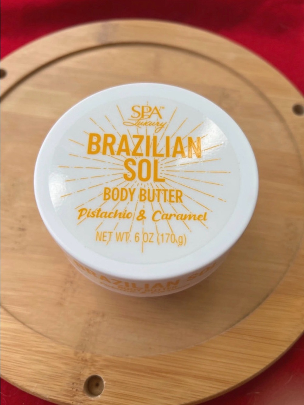 Pistachio & Caramel Body Butter - White